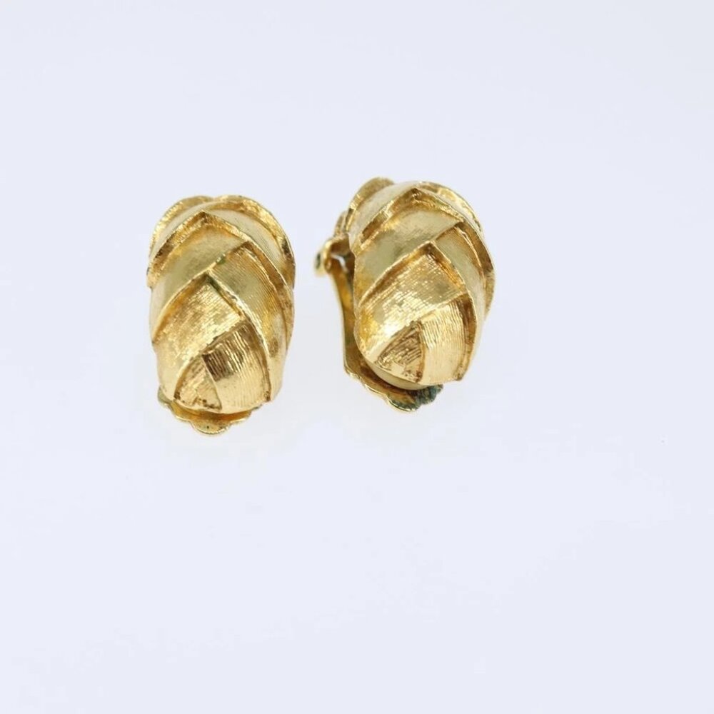 Christian Dior Earring metal Gold Auth bs30345 - Picture 7 of 11